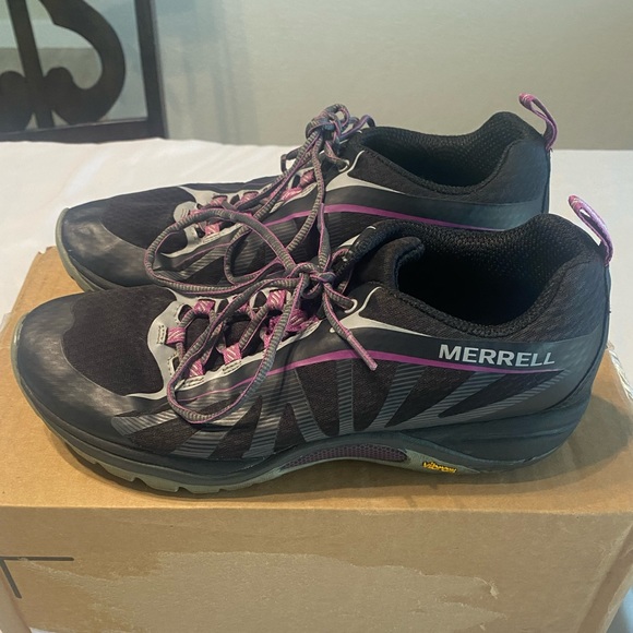 Merrell Women Siren Edge Hiking Shoes Black J35750 LowTop Sneakers Size 9 - Picture 9 of 15
